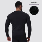 Men's Compression Long Sleeve Training Shirt – Quick Dry