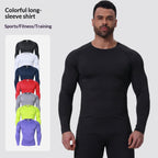 Men's Compression Long Sleeve Training Shirt – Quick Dry