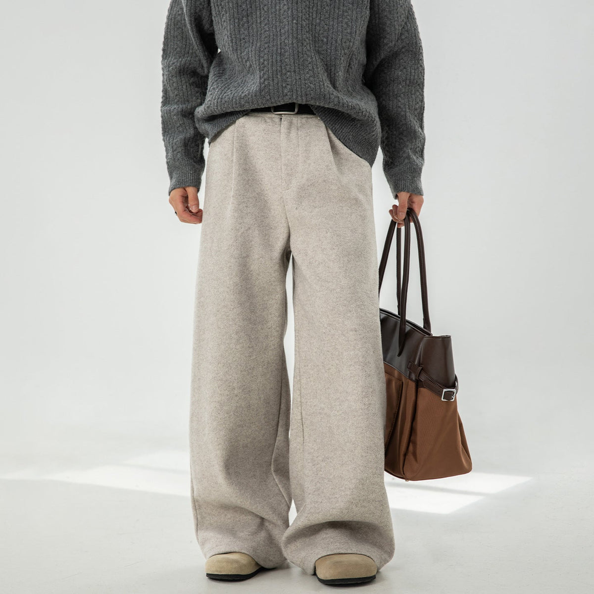Men's Straight-Leg Pleated Pants — view 2