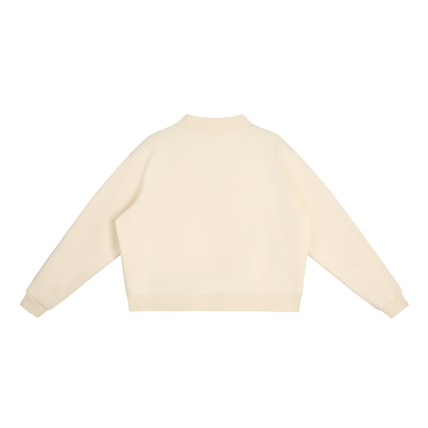 INSUARIA — Women’s Fleece Mock-Neck Sweatshirt
