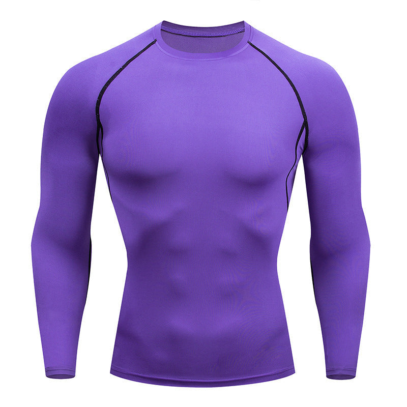 Men's Compression Long Sleeve Training Shirt – Quick Dry