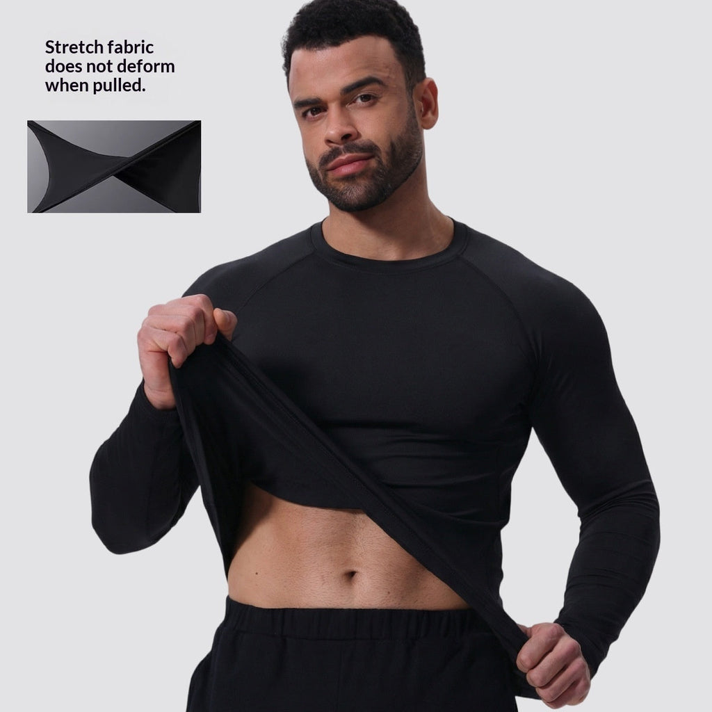Men's Compression Long Sleeve Training Shirt – Quick Dry