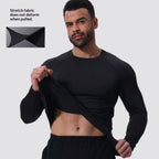 Men's Compression Long Sleeve Training Shirt – Quick Dry