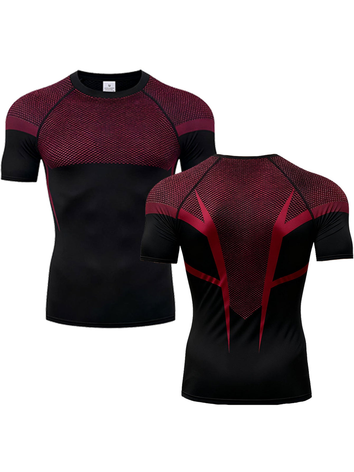 Men's Mesh-Back Compression Tee — view 2