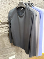 Men's Lightweight Quick Dry Long Sleeve Crew Neck Shirt