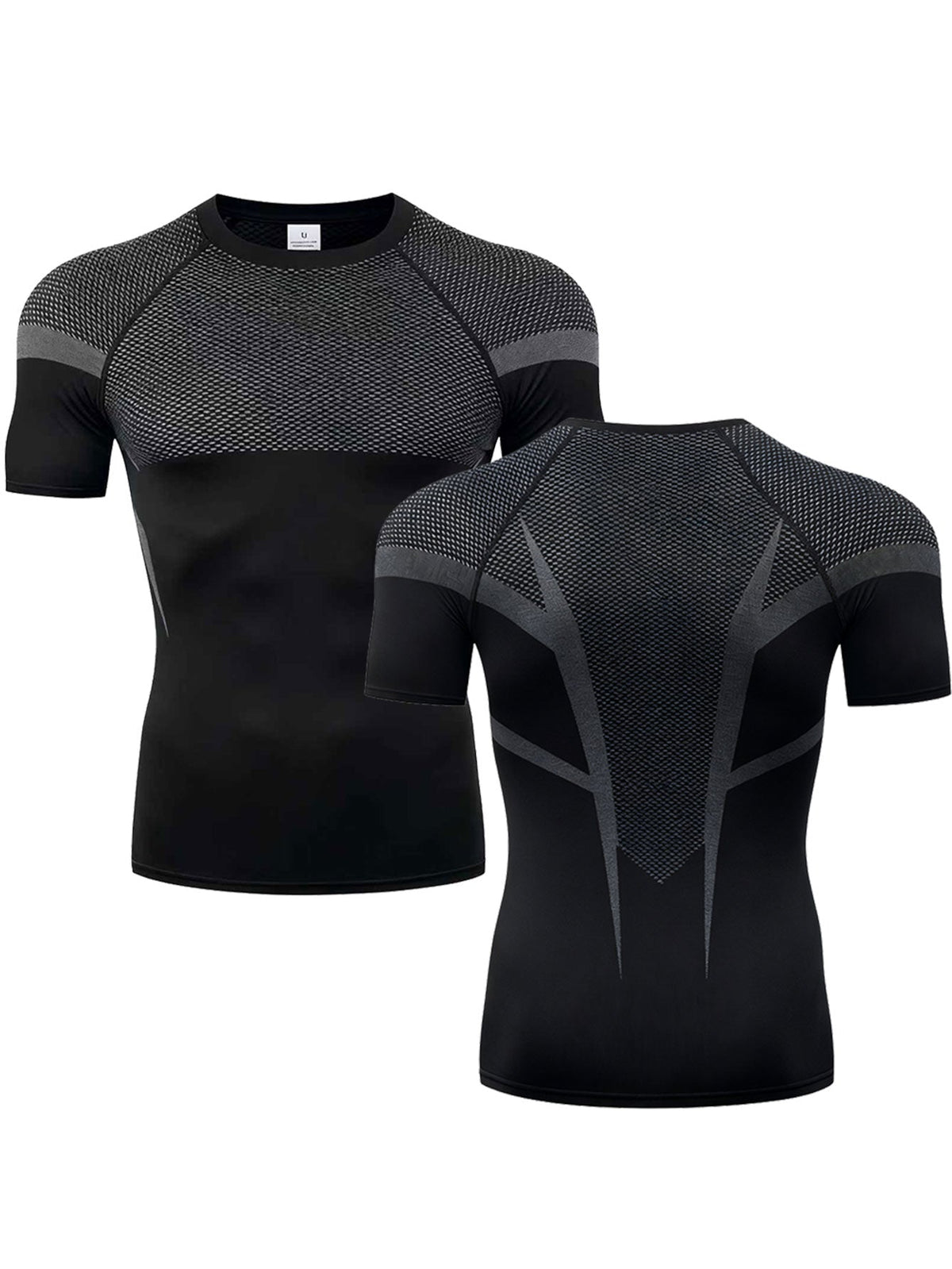 Men's Mesh-Back Compression Tee — view 4