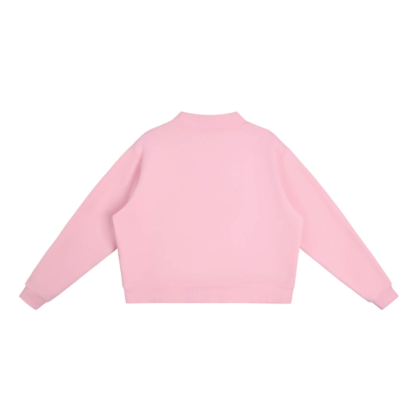 INSUARIA — Women’s Fleece Mock-Neck Sweatshirt