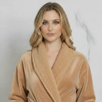 Women's ultra-soft plush robe, view 16