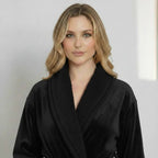 Women's ultra-soft plush robe, view 22