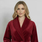 Women's ultra-soft plush robe, view 19