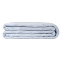 Waffle weave cotton throw