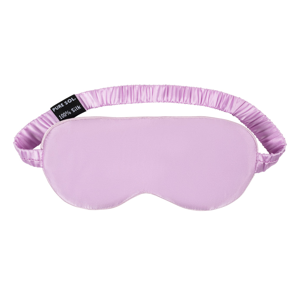 Navy mulberry silk sleep mask, view 13