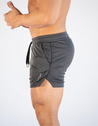 Men's gym training shorts with pockets, view 7