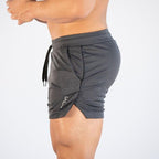 Men's gym training shorts with pockets, view 5