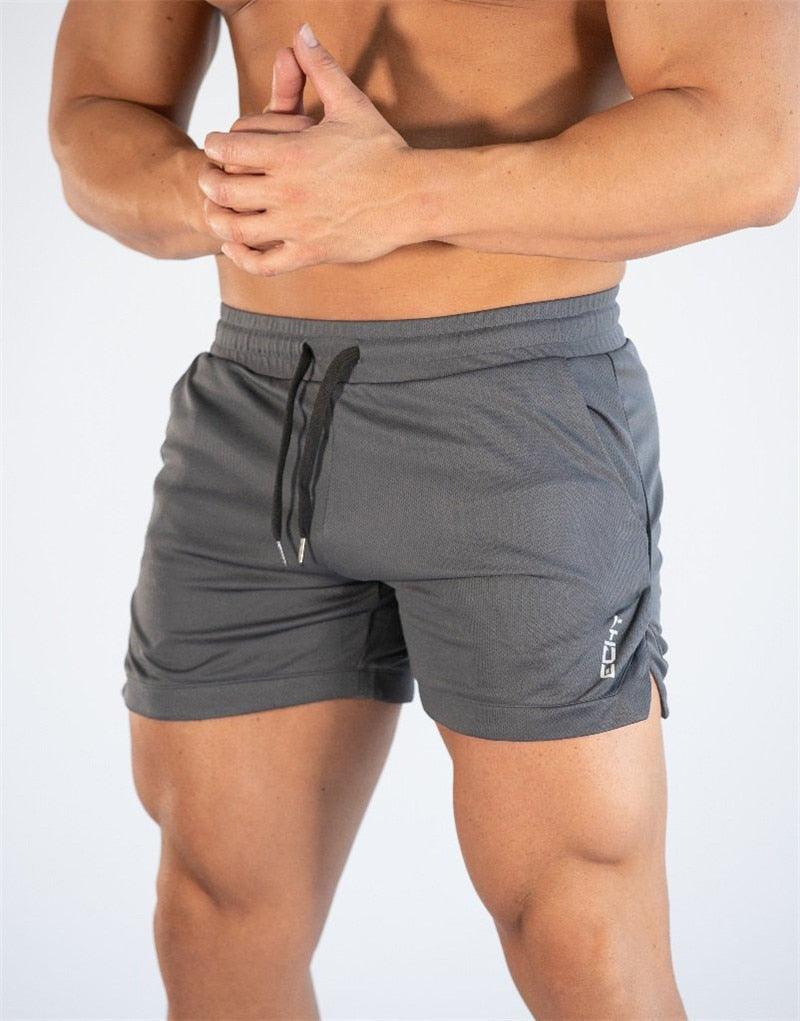 Men's gym training shorts with pockets, view 13
