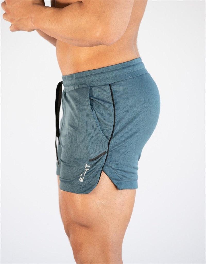Men's gym training shorts with pockets, view 9