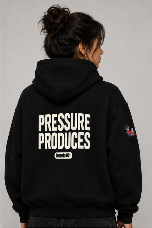 INSUARIA — Oversized Heavyweight Fleece Hoodie