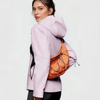 Nylon crescent sling bag, view 7