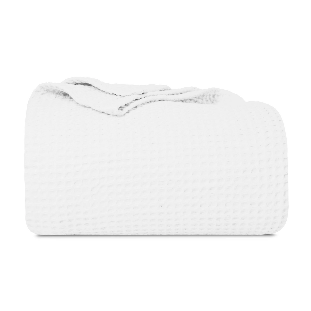 Waffle weave throw, lifestyle