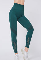 Two-tone mesh leggings, view 22