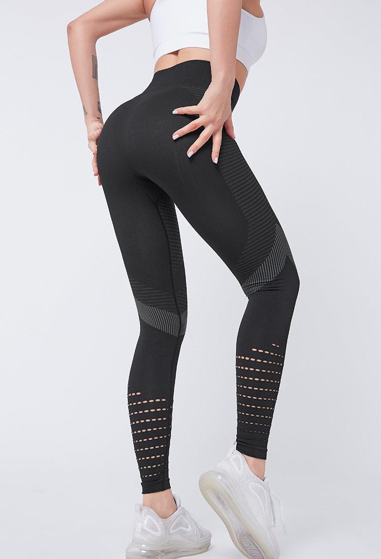 Two-tone mesh leggings, view 17