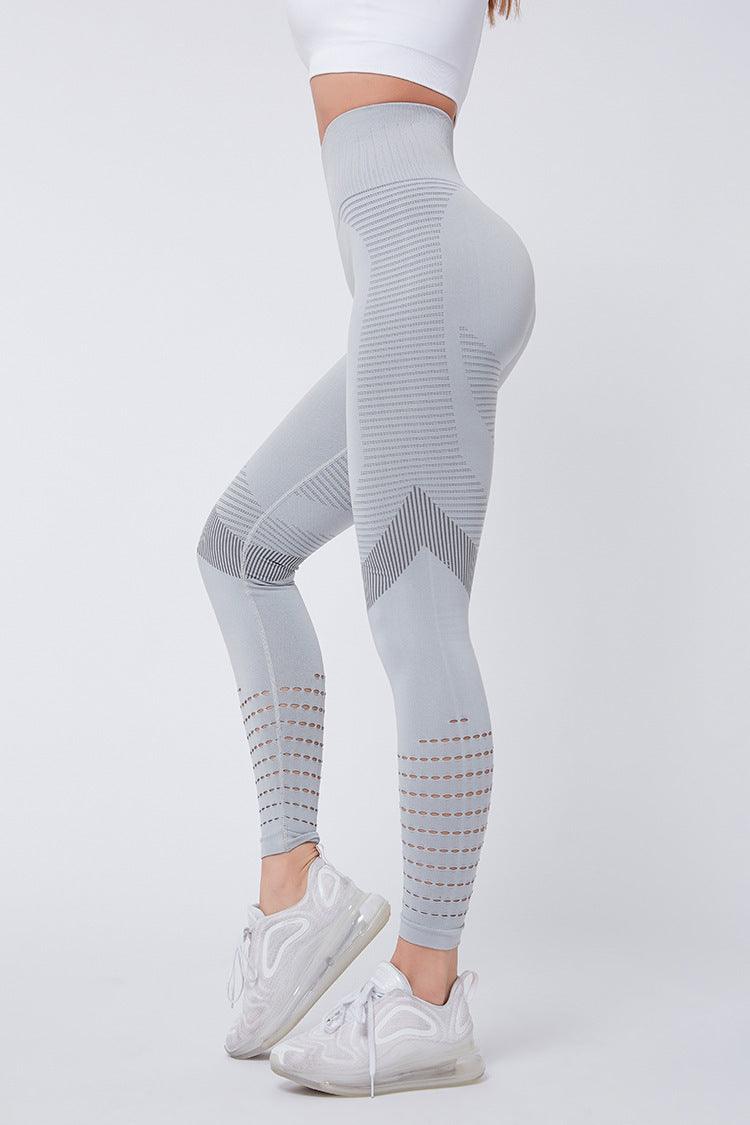 Two-tone mesh leggings, view 28