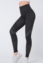 Two-tone mesh leggings, view 18