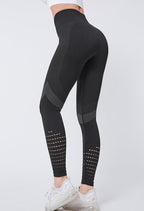 Two-tone mesh leggings, view 19