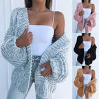 Women's Cable Knit Cardigan — main view